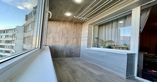 Обшивка лоджии Надым цена от 206 руб. м/2.