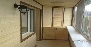 Отделка балкона под ключ Надым, цена от 5743 руб.